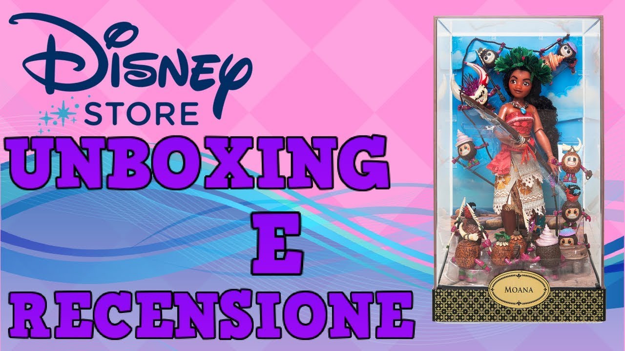 225 - Disneystore Folktale Vaiana Limited Ed. 6000 e collaborazione con Backtothenerd