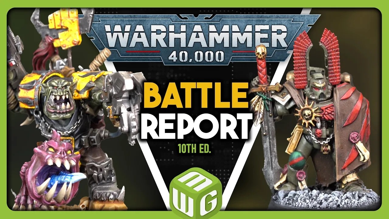 10-я редакция, но 20 лет назад | Орки против Тёмных Ангелов Warhammer 40k: Боевой отчёт 4-й редак...