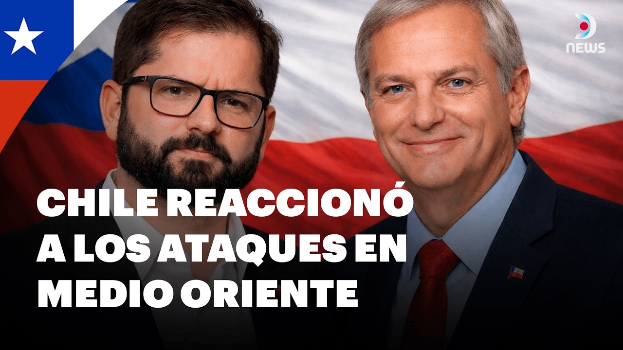 Chile reaccionó a los ataques en Medio Oriente, Kast adopta una postura alineada con EE.UU. | DNews