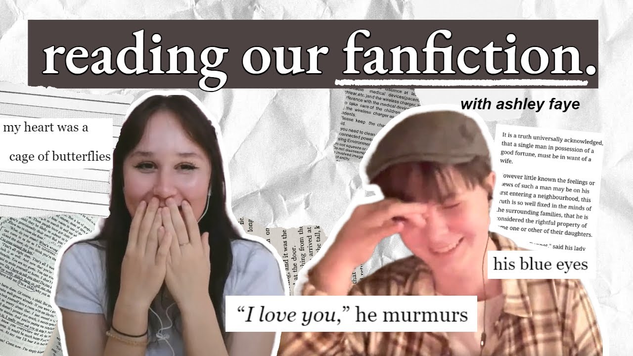 our writer beginnings - FANFICTION👀📖 let's debunk the idea of fanfiction... w/ashely faye pod.73