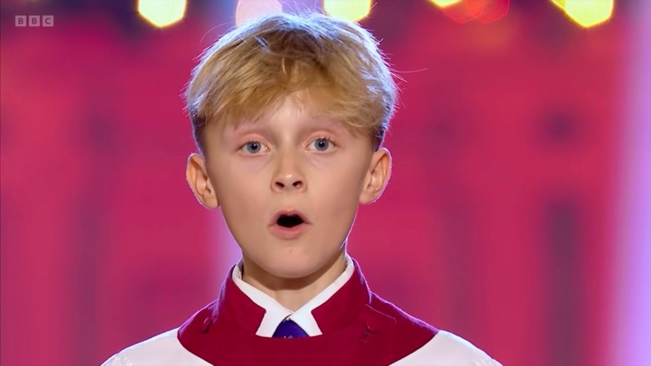 English Boy Treble (14yr)  sings Christmas Carol in BBC Chorister of the Year 2023