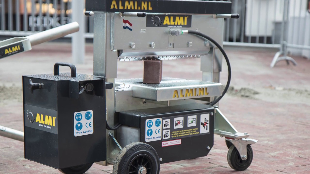 AL43SH14 hydraulic block cutter from ALMI Machinefabriek
