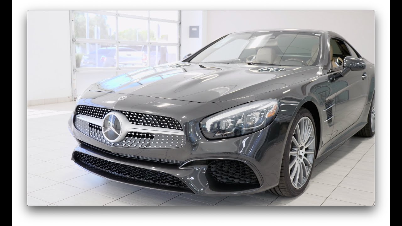 2020 Graphite Grey Mercedes-Benz SL 450 Roadster -  A10454