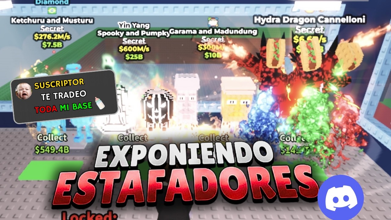 ☠️SUSCRIPTOR me ESTAFÓ, me MINTIÓ, y ME USÓ PARA ESTAFAR... El MAYOR ESTAFADOR de STEAL A BRAINROT