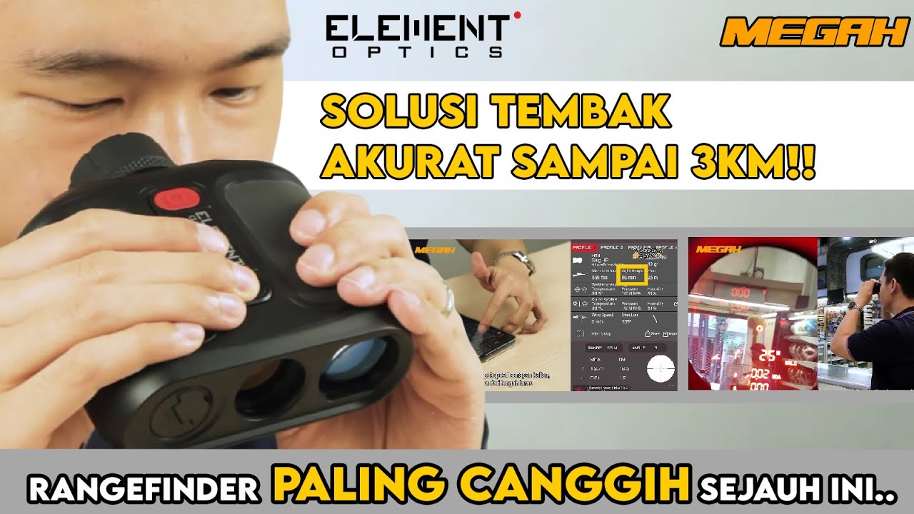 REVIEW BALLISTIC RANGEFINDER TITAN 3K | PENGUKUR JARAK RANGEFINDER PALING CANGGIH!