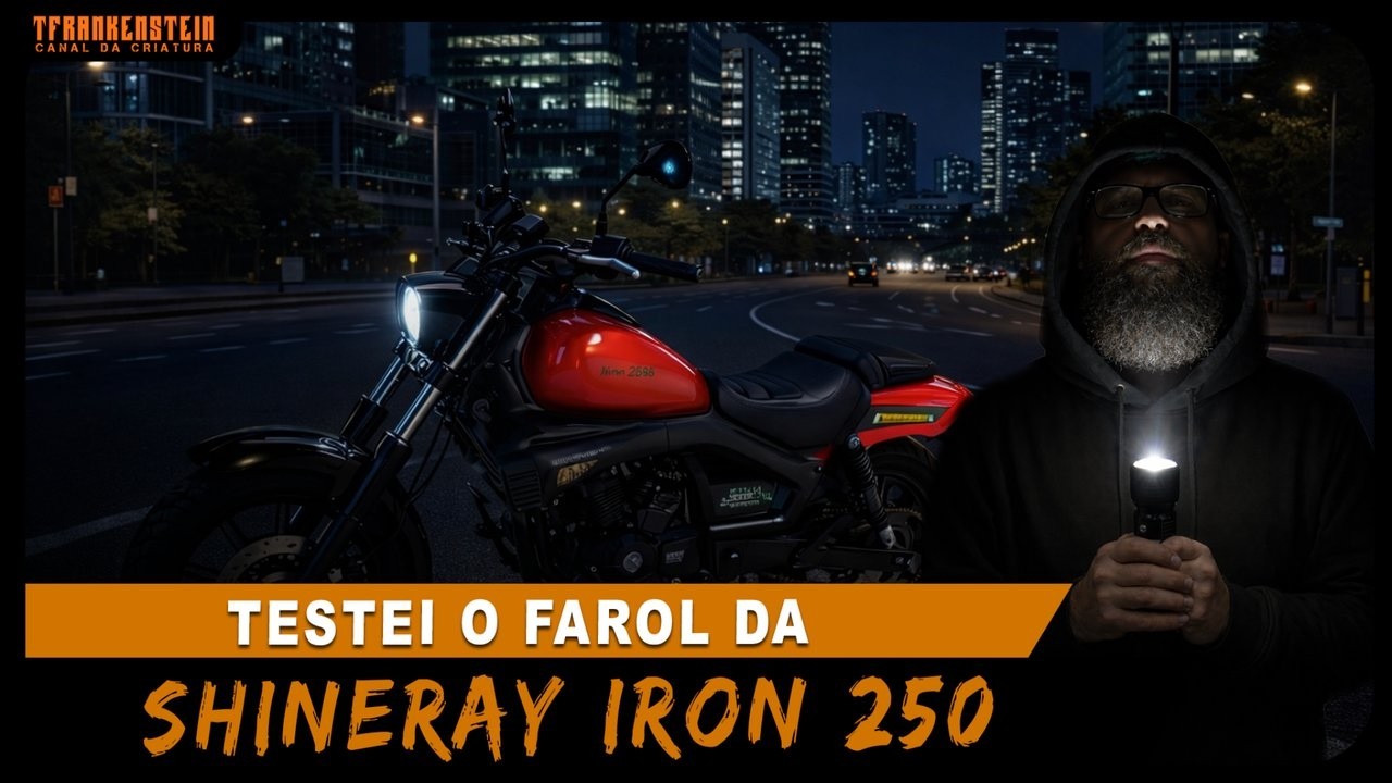 #004 Shineray Iron 250 - Iluminação na cidade! #shineray #shinerayiron250 #iron250 #lifank19