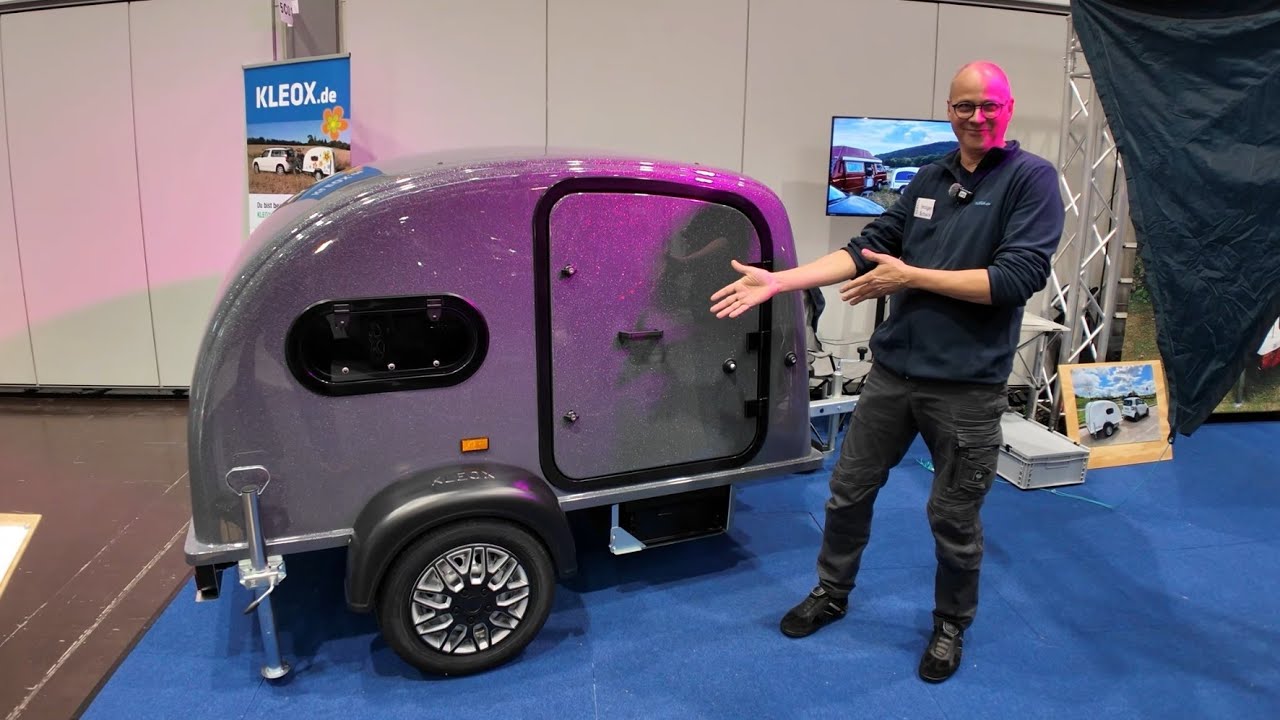 Der kleinste Wohnwagen der Welt 😱 KLEOX Caravan aus Leipzig made in Sachsen