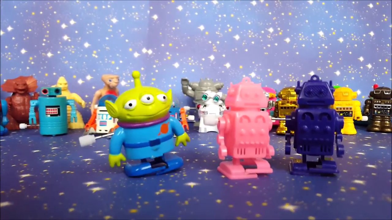 Micro Windup Robots 7 - Windup Toy Collection