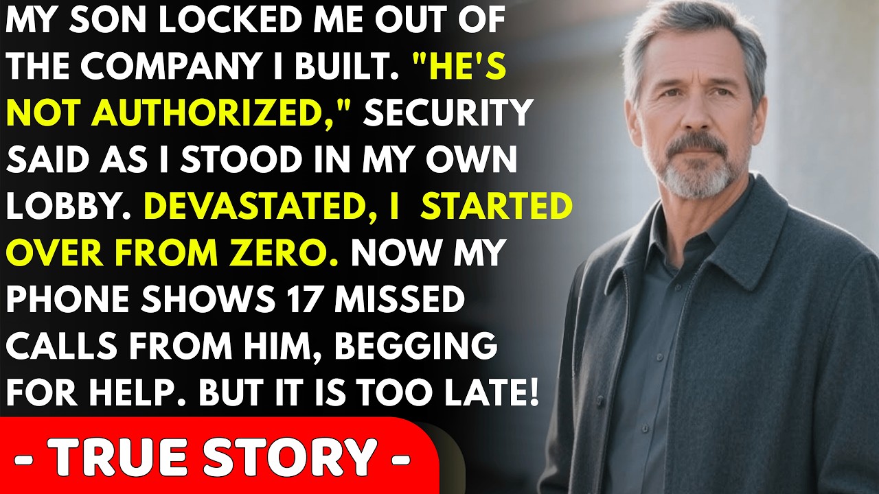 Kicked Out Of My Own Company By My Son... I Started Over From Zero... Now My Phone Sho...