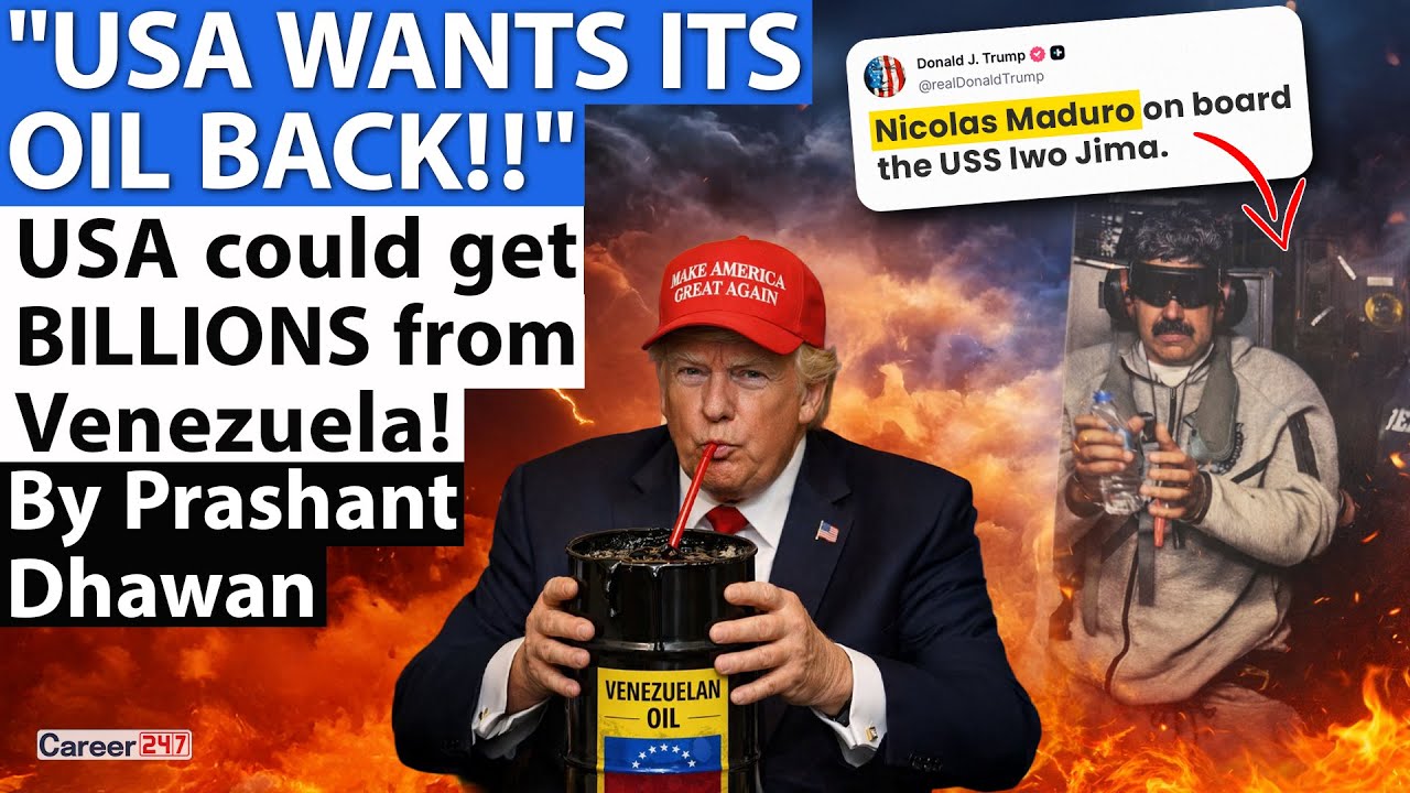 USA TO TAKE OVER VENEZUELA'S OIL | Trump's Crazy plan to earn Billions for US Companies