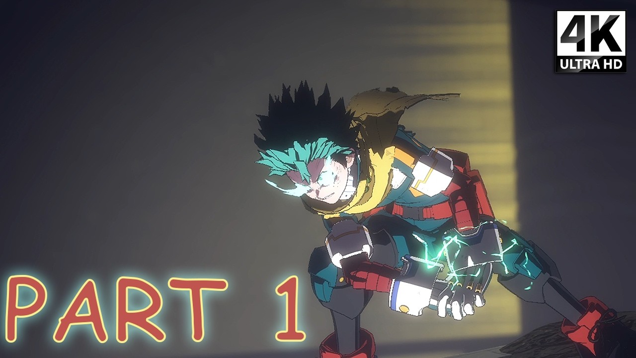 The Final War Begins! | MY HERO ACADEMIA: All's Justice Story Mode Part 1 (4K 60FPS)