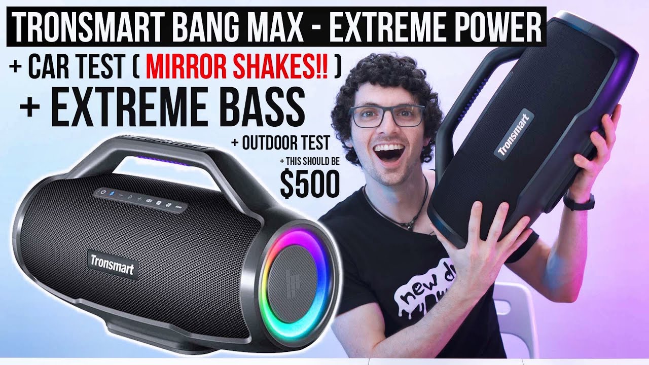 Tronsmart Bang Max Review: Sub $200 Boombox That Will Shake Your Car Windows! (Extreme Bass)