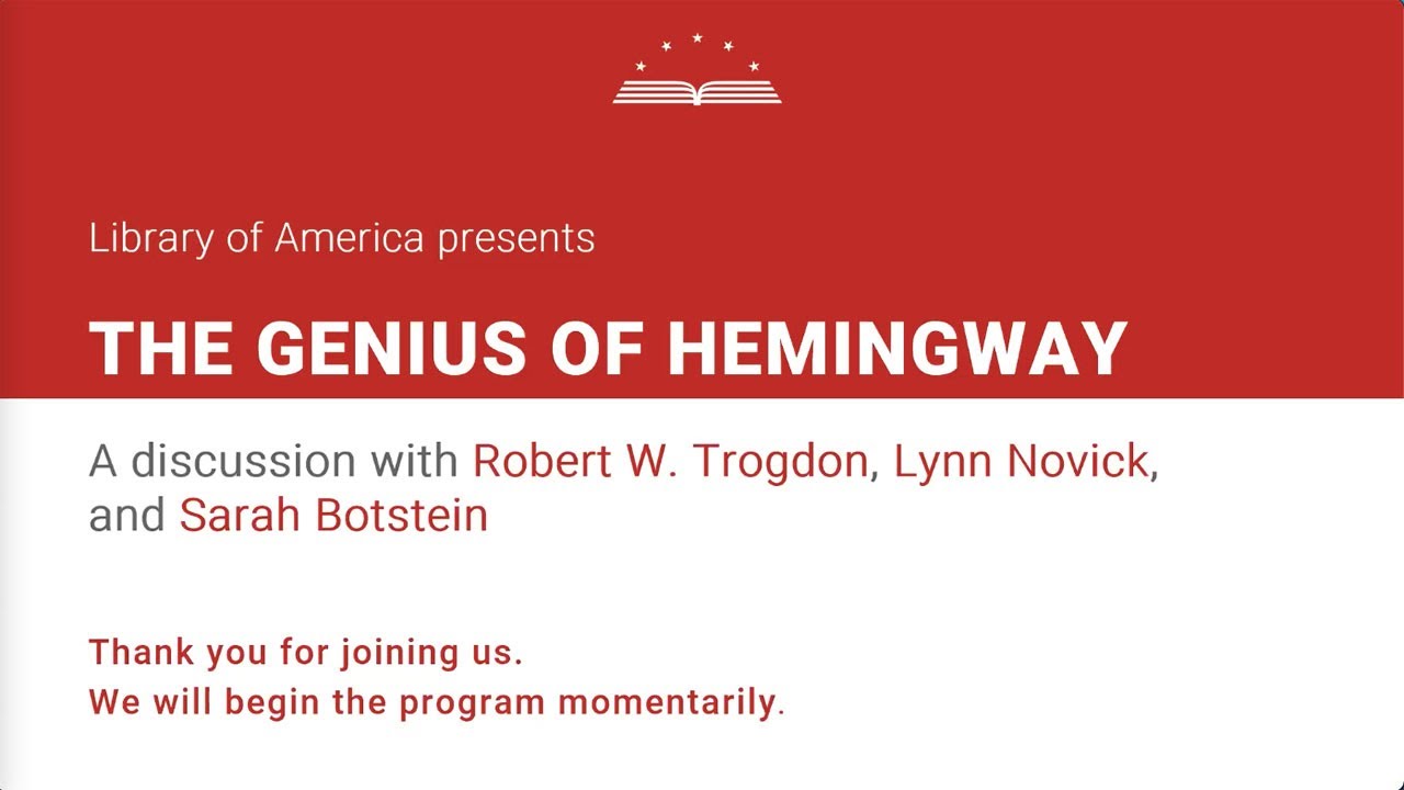 The Genius of Hemingway