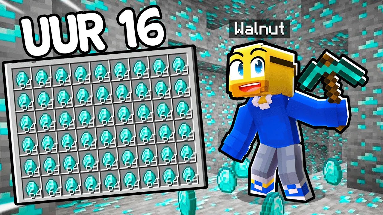 24 Uur Overleven Als Miner In Minecraft