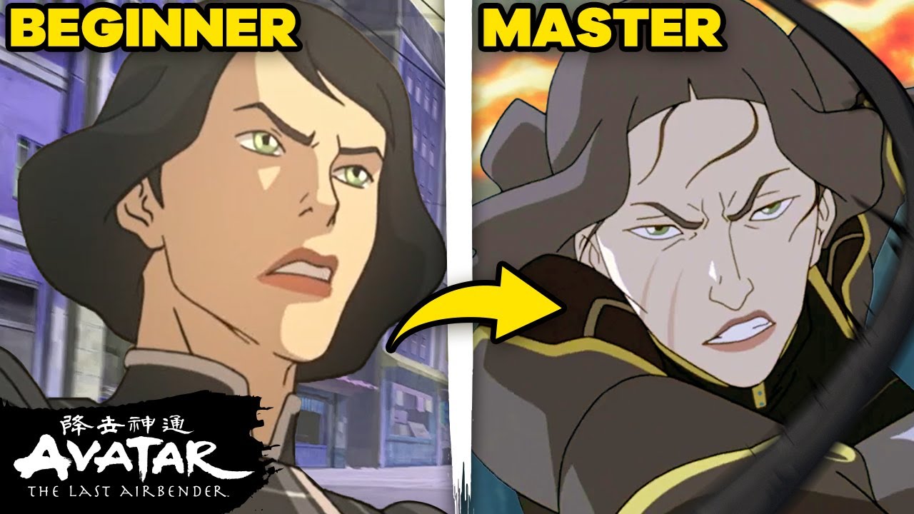 Lin and Suyin Beifong's Earthbending Evolutions ⛰⛓ | The Legend of Korra