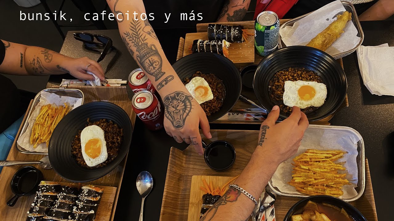 mi primer youtube vlog | comida coreana, cafecitos y más