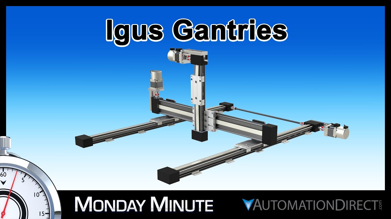 SureMotion & Igus Gantry Systems from AutomationDirect