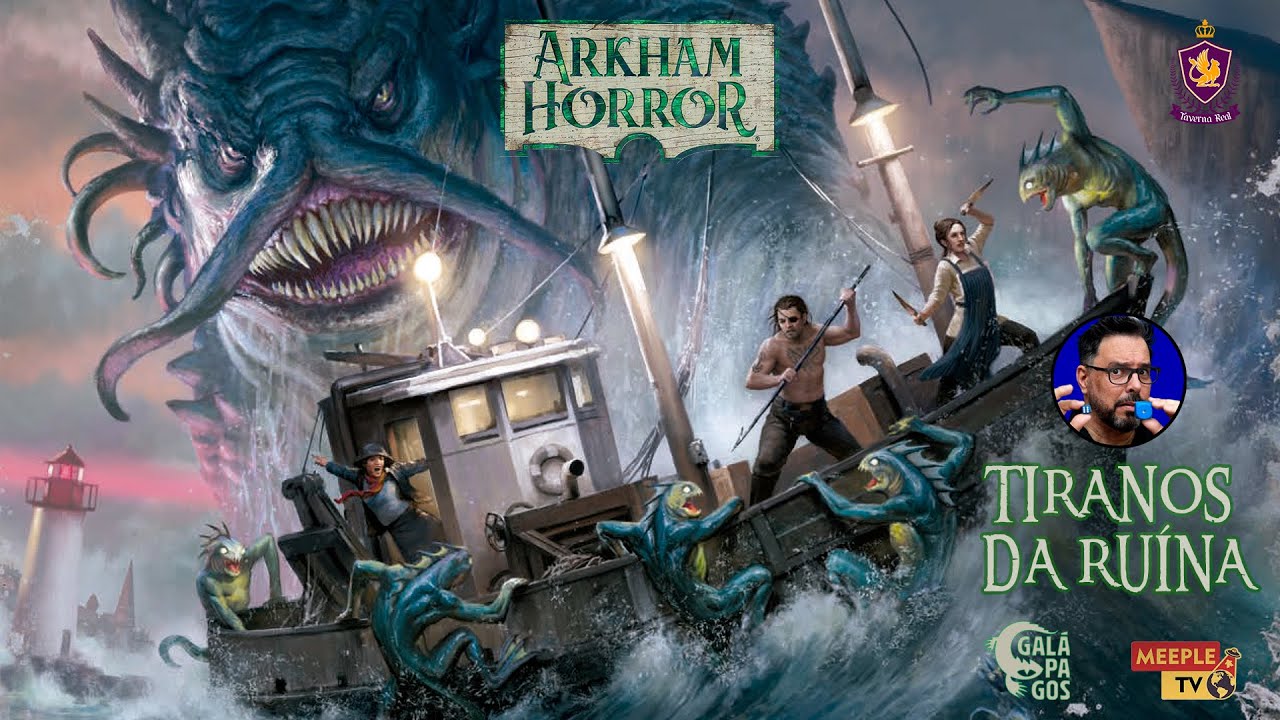 Arkham Horror 3 Ed - Expansão: Sob Ondas Tenebrosas