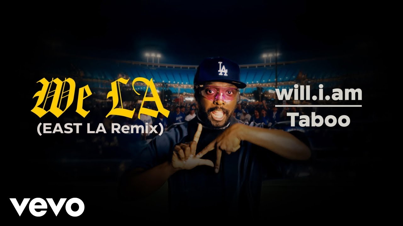 will.i.am, Taboo - WE LA (EAST LA Remix - Official Audio)