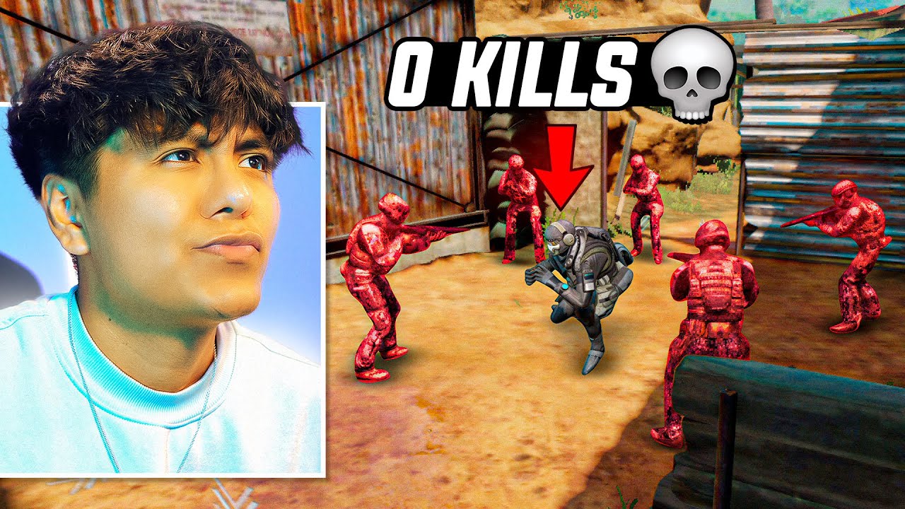 Intenté GANAR con 0 KILLS en PUNTO CALIENTE | COD mobile