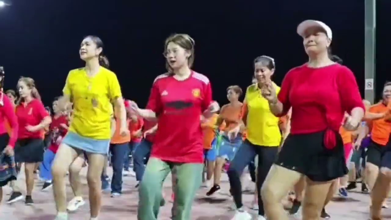 #ไลน์แดนซ์เพลงลูกทุ่งเท่งมง ขอบคุณศิลปิน แนนซี่ กุหลาบร้อยรัศมี