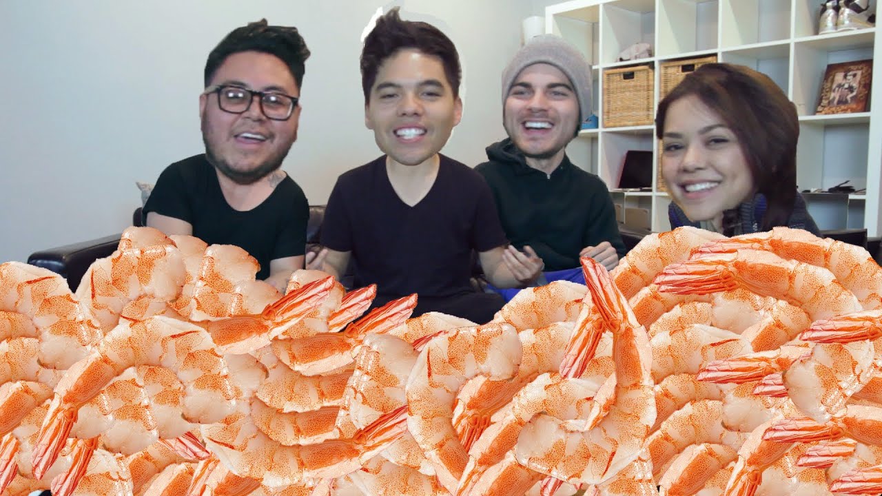 200 Shrimps in 20 Min Challenge!