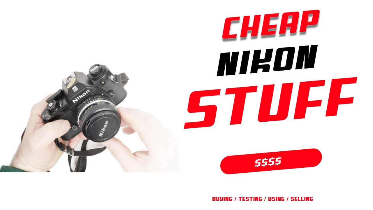 Распаковка дешевых товаров Nikon