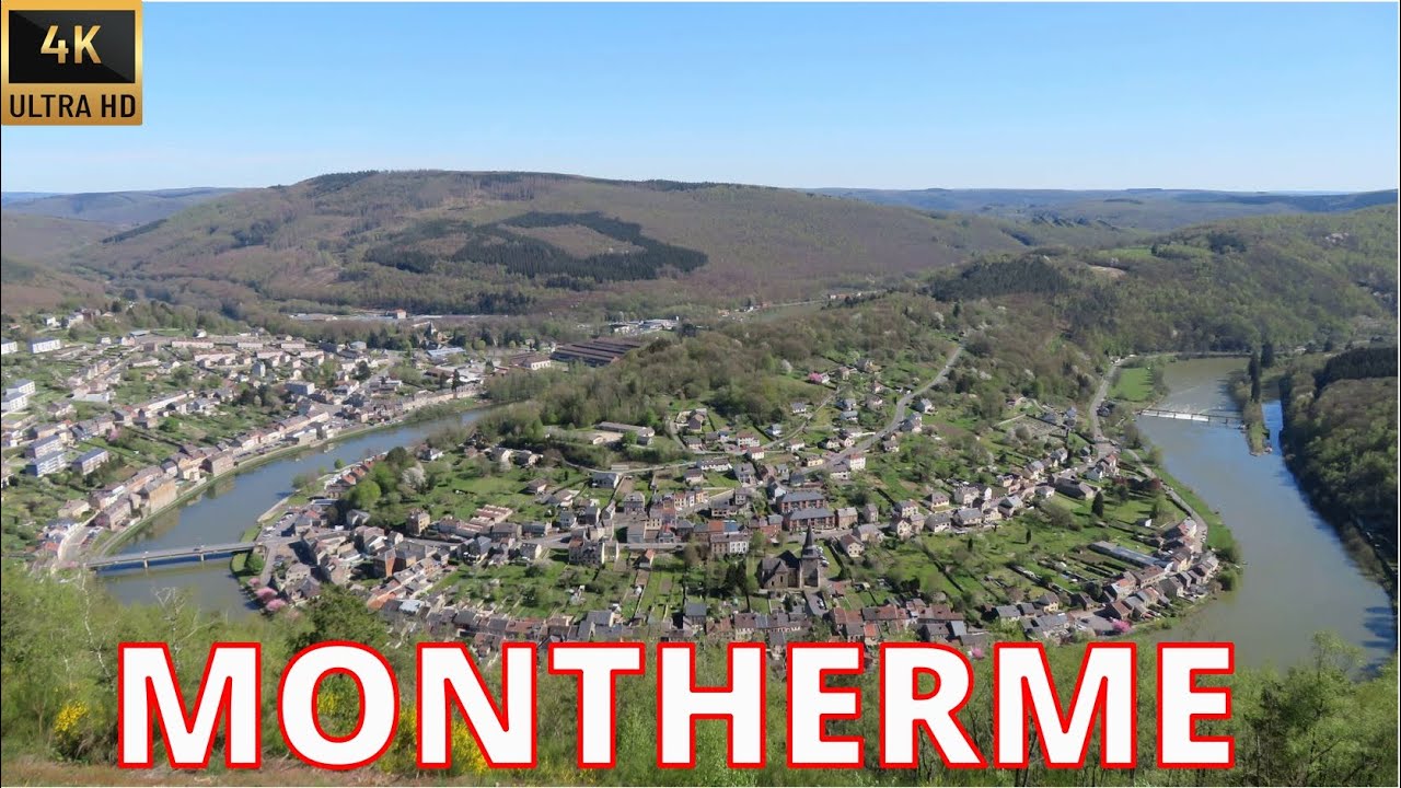 Monthermé, Ardennes. Panoramas 4K