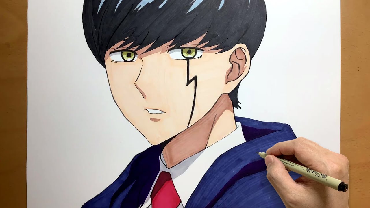 How to Draw MASHLE from Mashle Magic and Muscles I step by step I draw anime