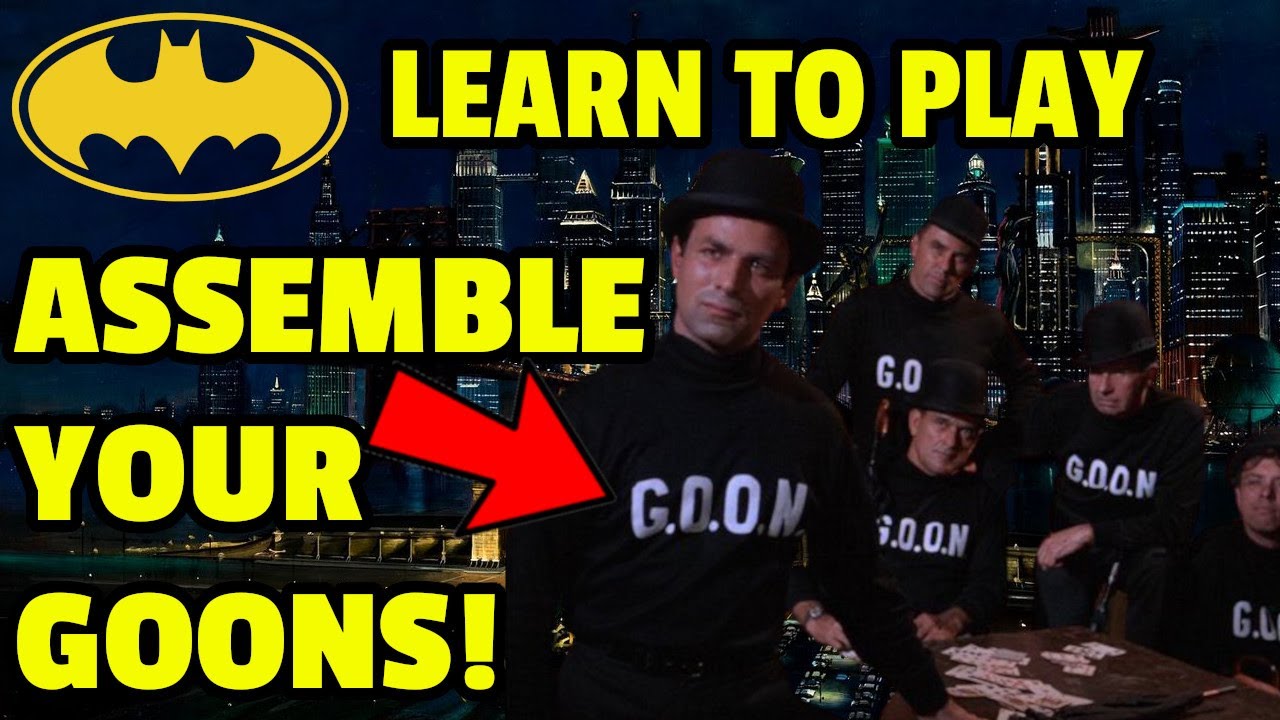 Forming a Crew - How to Play Batman Miniatures Game 3rd Edition