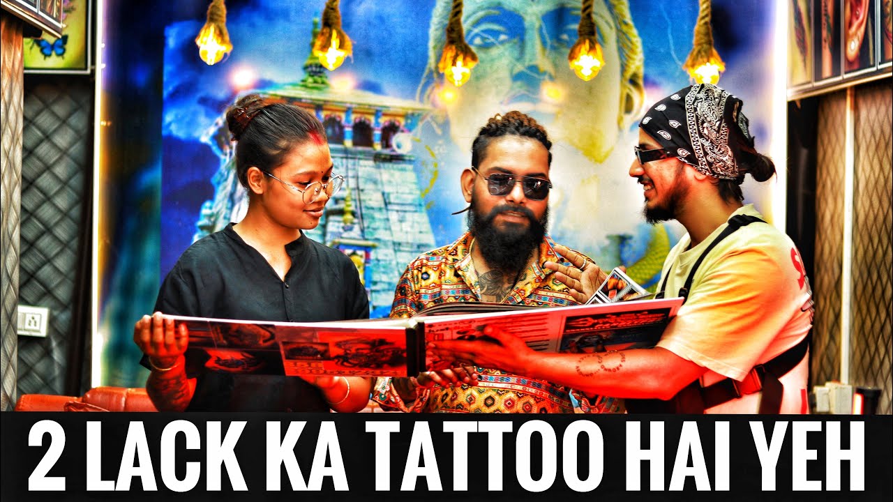 Varanasi Om Tattoo Shop Full Detailing Vlog