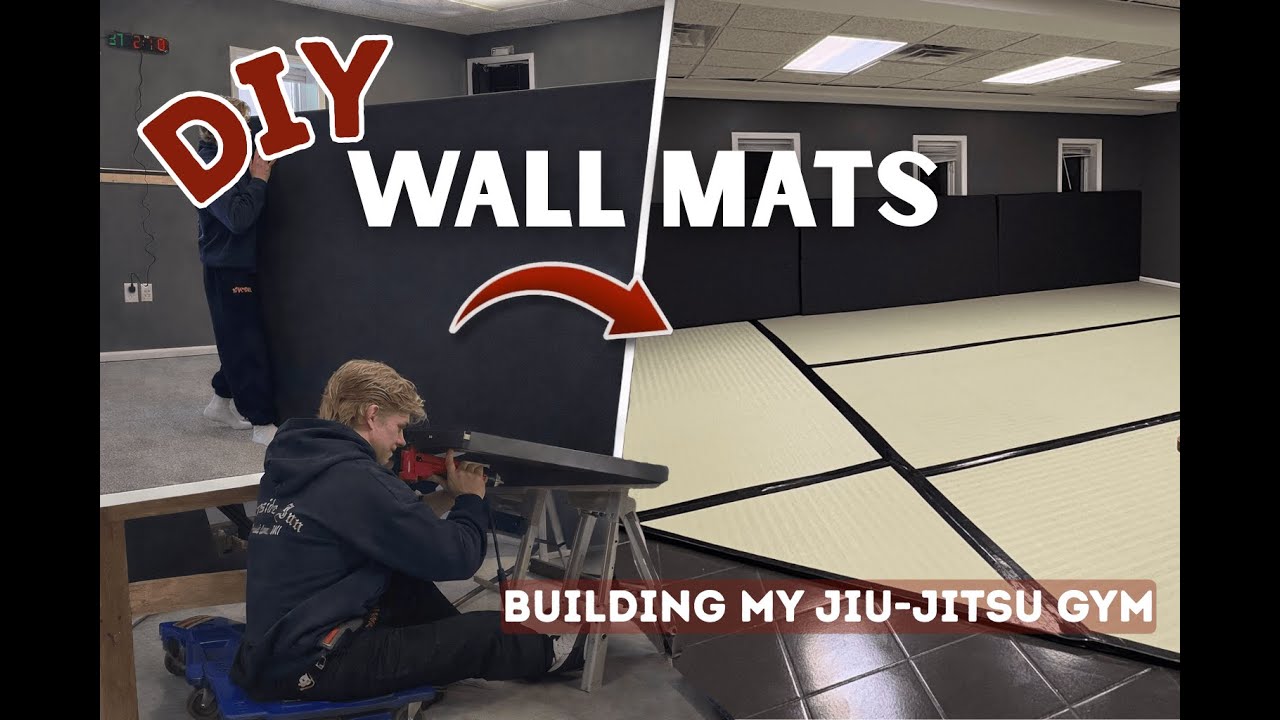 DIY Jiu-Jitsu/Wrestling Wall Mats (Budget Friendly)