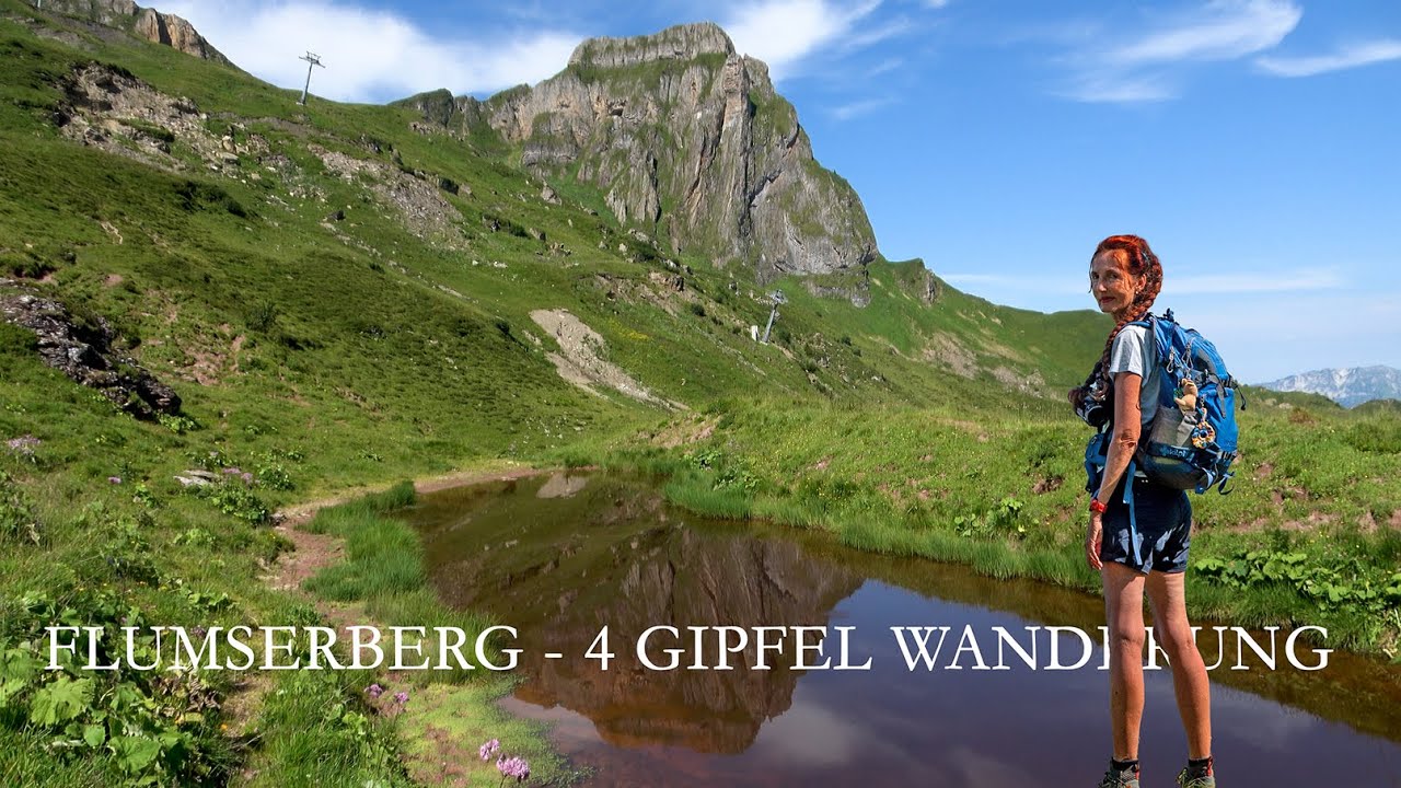 Flumserberg - 4-Gipfel-Wanderung: Ziger - Concels - Chli und Gross Güslen