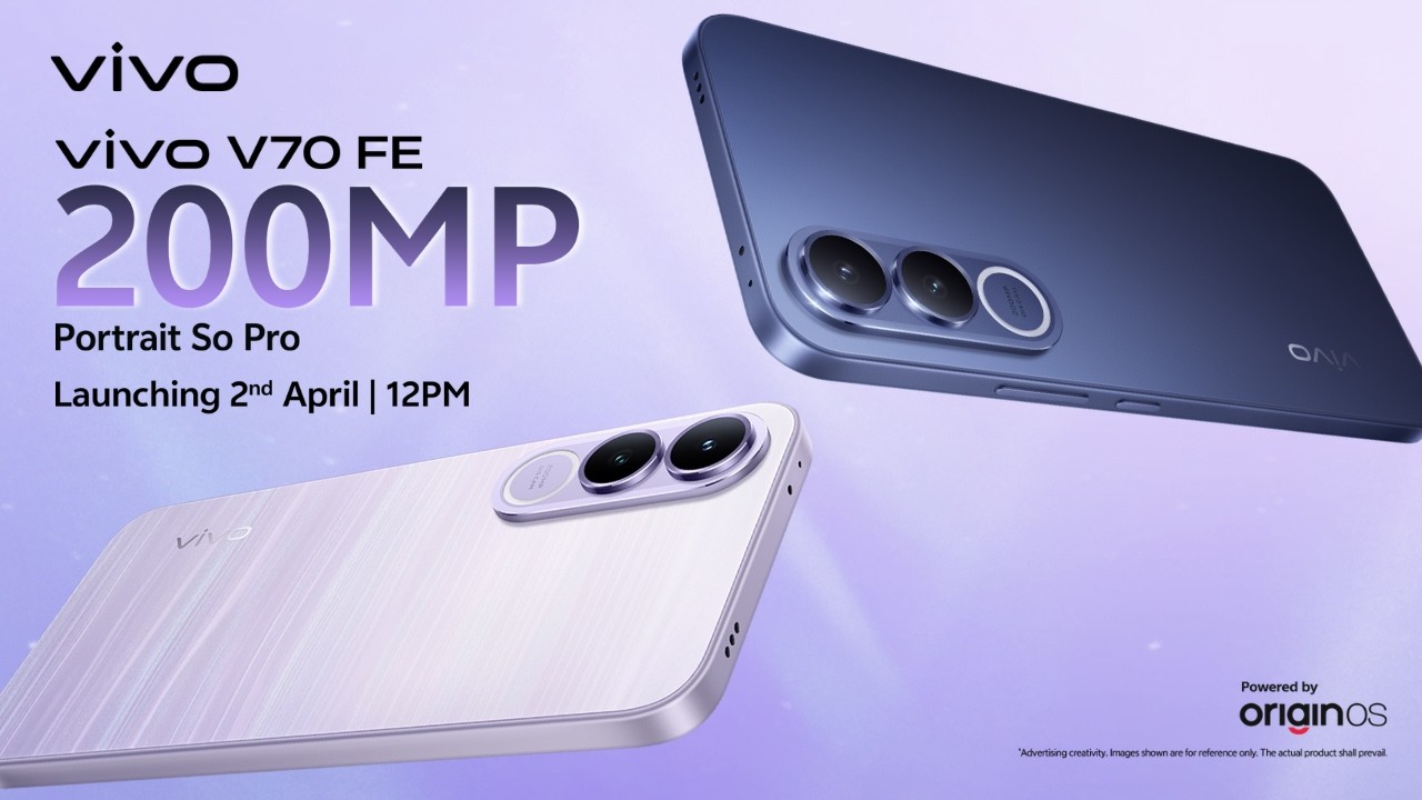 The all-new vivo V70 FE Launch Event | Launching on 2nd April 2026 12 PM