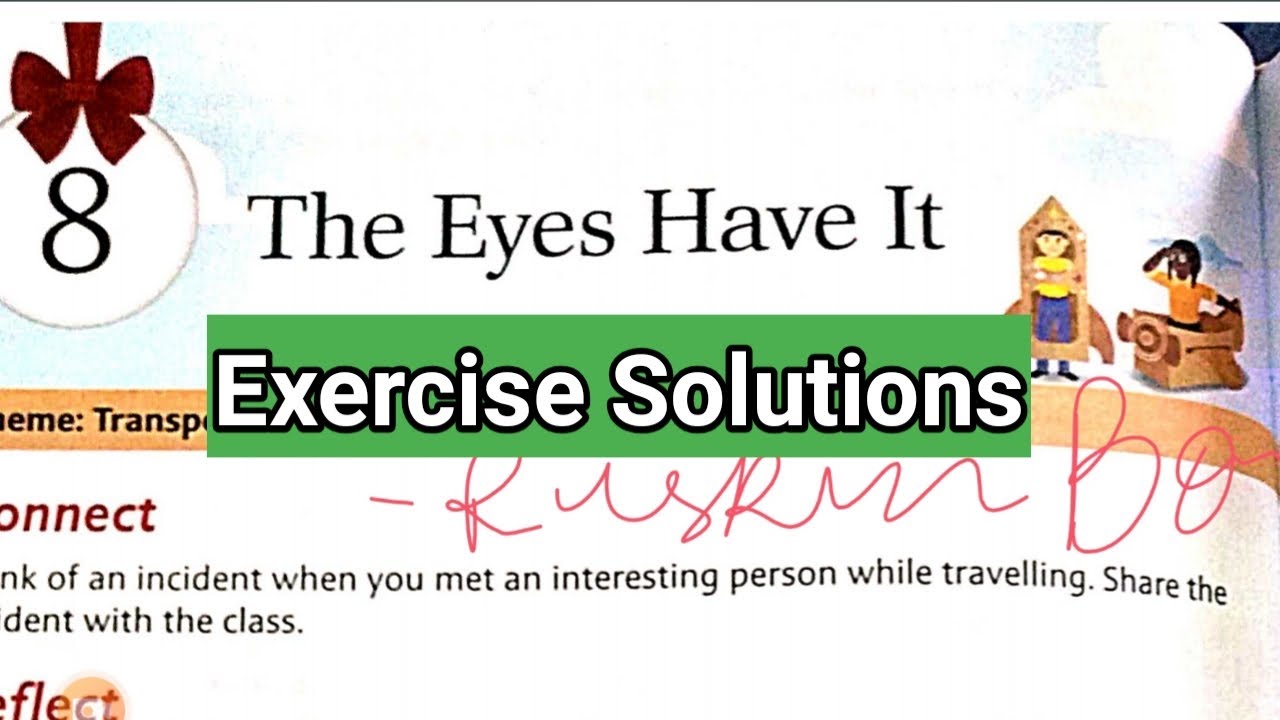 The eyes have it saq question answer
