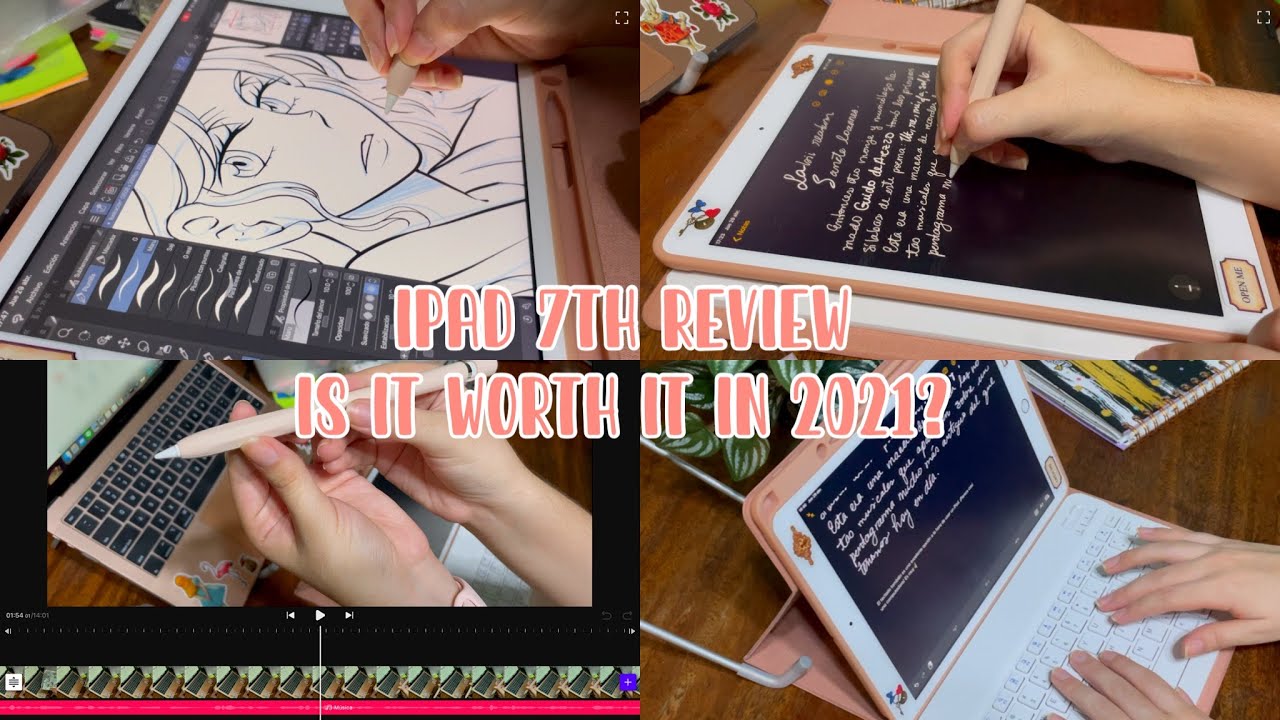 🍎 iPad 7th Gen review - Is it still worth it in 2021? - Drawing, Note taking & editing
