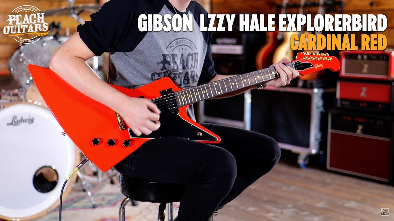 No talking...Just Tones | Gibson Lzzy Hale Signature Explorerbird Cardinal Red