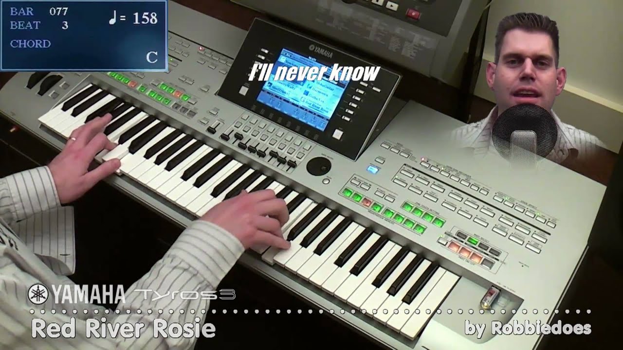 Tyros 3: Red River Rosie (incl. karaoke)