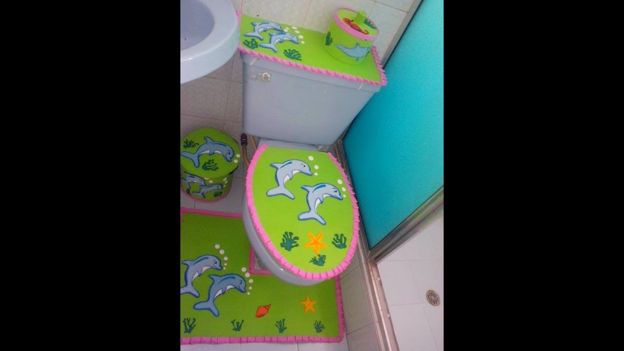 Juego de Baño en Goma Eva