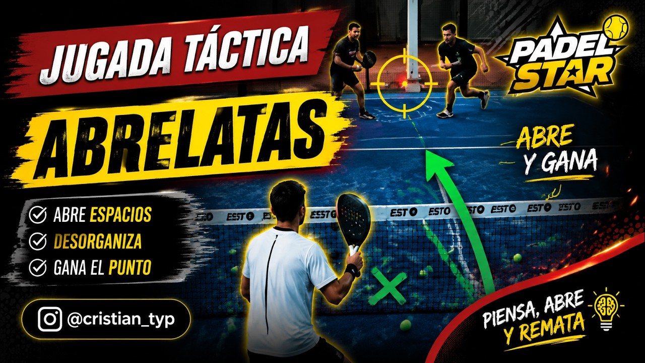 Jugada T&Aacute;CTICA en p&aacute;del ✅ El &ldquo;abrelatas&rdquo; para meter presi&oacute;n al rival