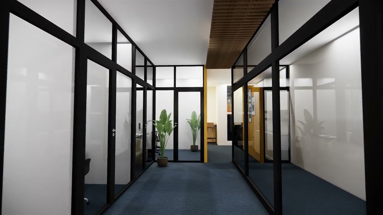 Dalberg advisors Office 3D Design Video