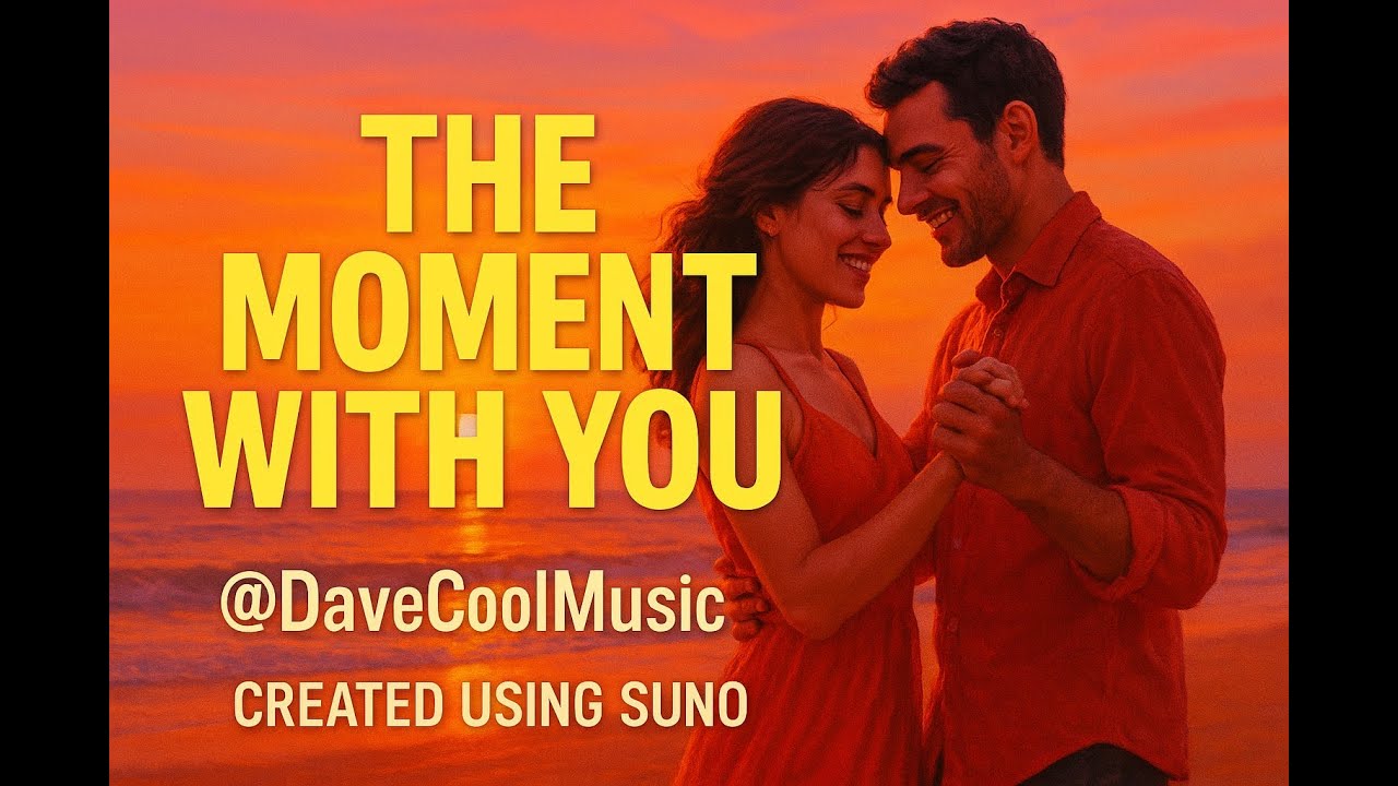 The Moment With You – Romantic AI Dance Song (Lyric Video) | Created using Suno