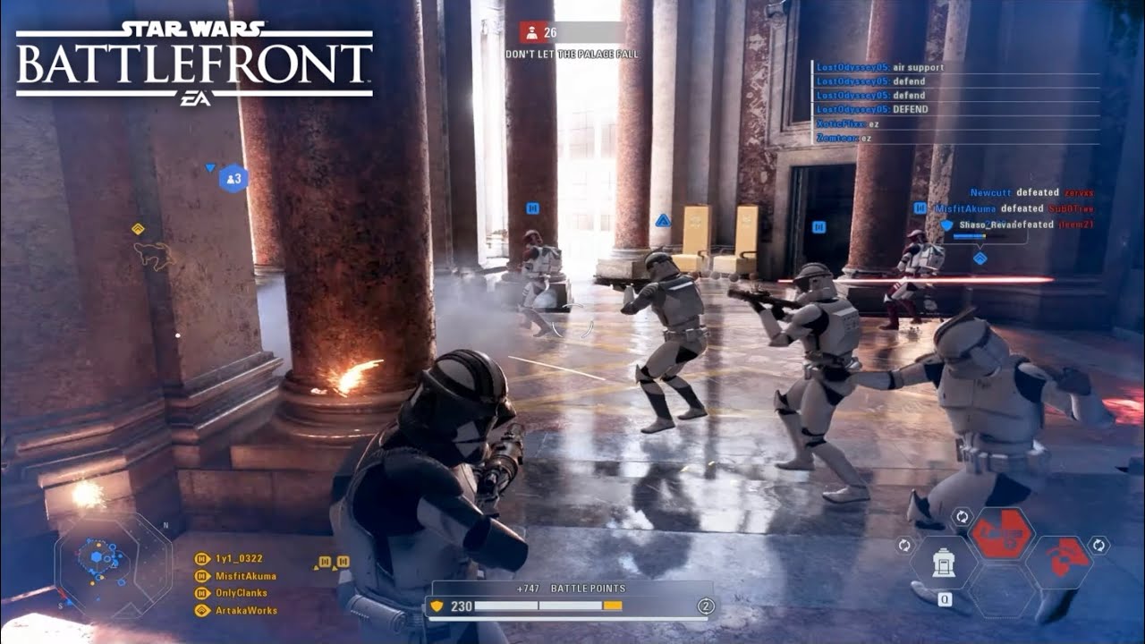 Star Wars Battlefront 2: Galactic Assault Gameplay | Naboo