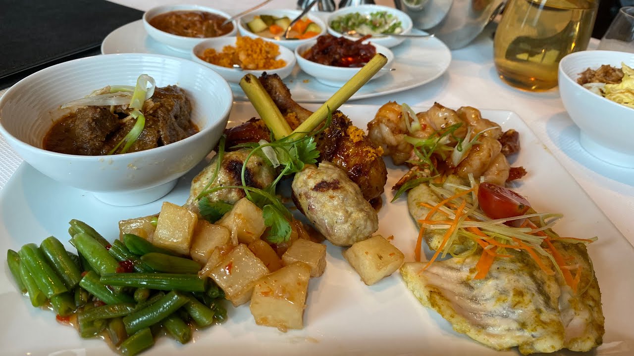 Holland America Westerdam Rijsttafel Indonesian Dinner