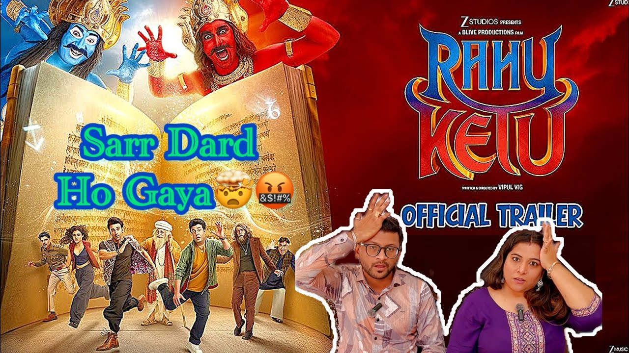 Rahu Ketu Official Trailer Reaction Video | Pulkit S | Varun S | Shalini P | Dipoosreaction 