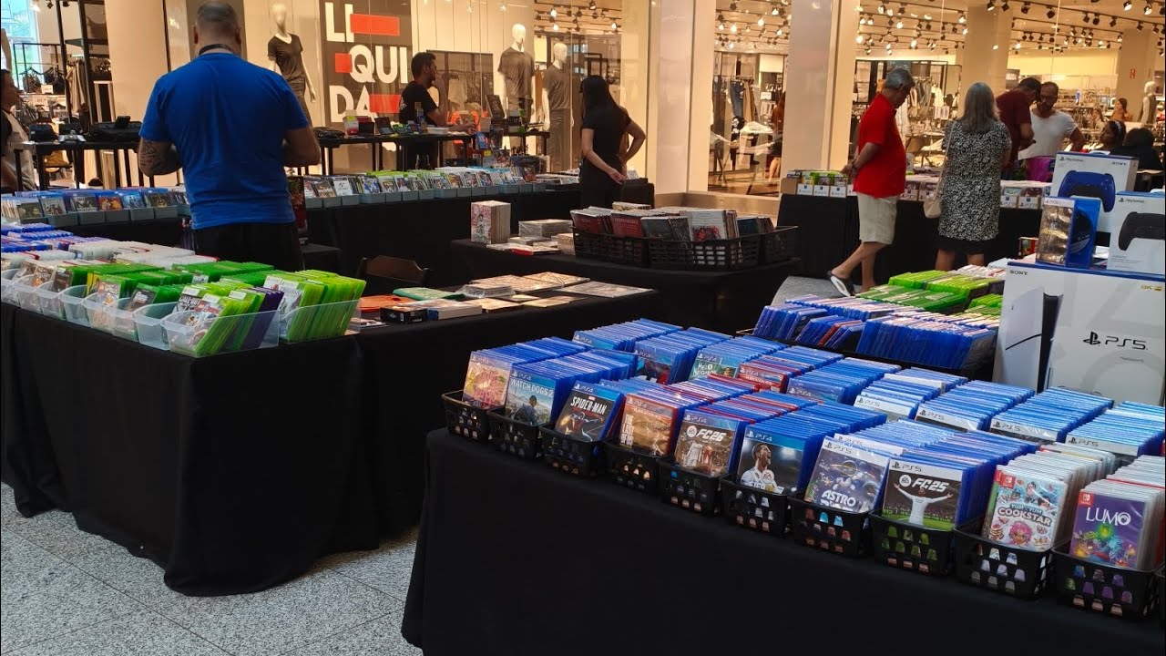 Fui Na Feira De Games E Comprei Bastante Jogos