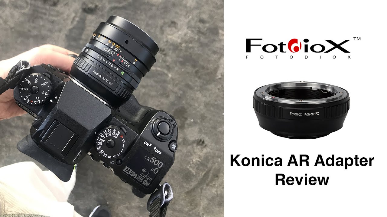 FOTODIOX Konica AR Adapter REVIEW