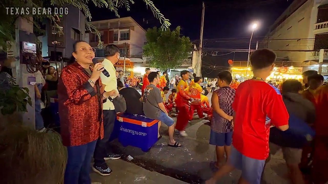 องค์ปู่เจ้าย่าออกชมเมืองอุดร ￼#thailandvlogs #อุดรธานี #อุดร #udon #issan #มังกรทอง #udonthani