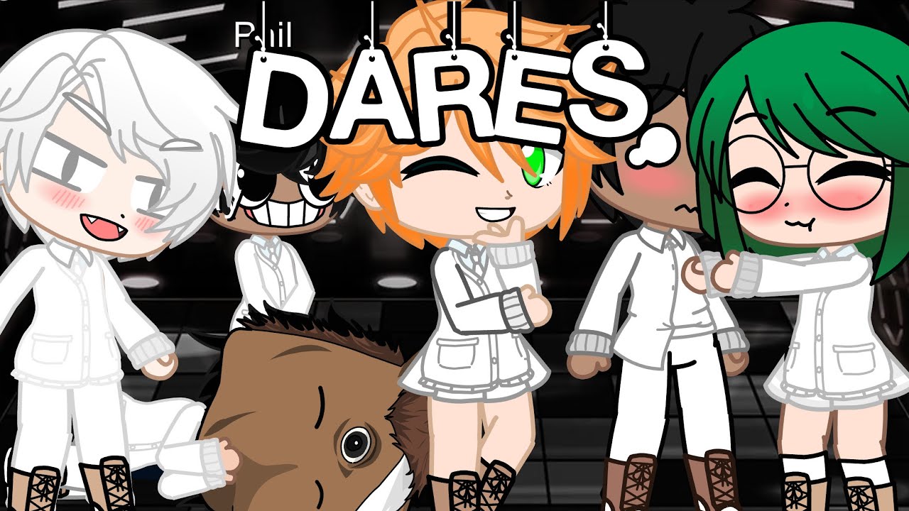 Tpn doing your dares//Pt.1/?//Rayemma/Noremma// the promised neverland