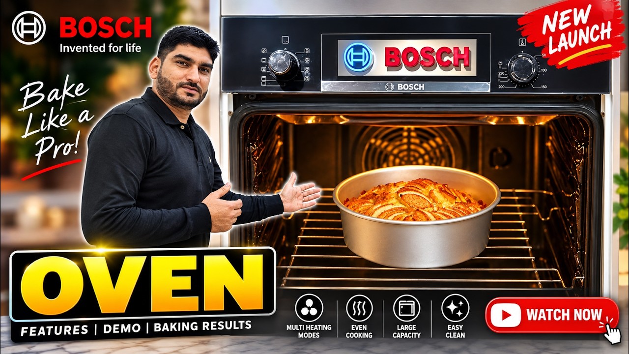 bosch built in oven review | bosch series 4 oven | HBJ534EB0I | best built in oven 2024 in india